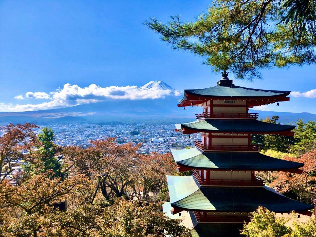 Dot Hostel&Bar 富士山 Fujikawaguchiko Buitenkant foto